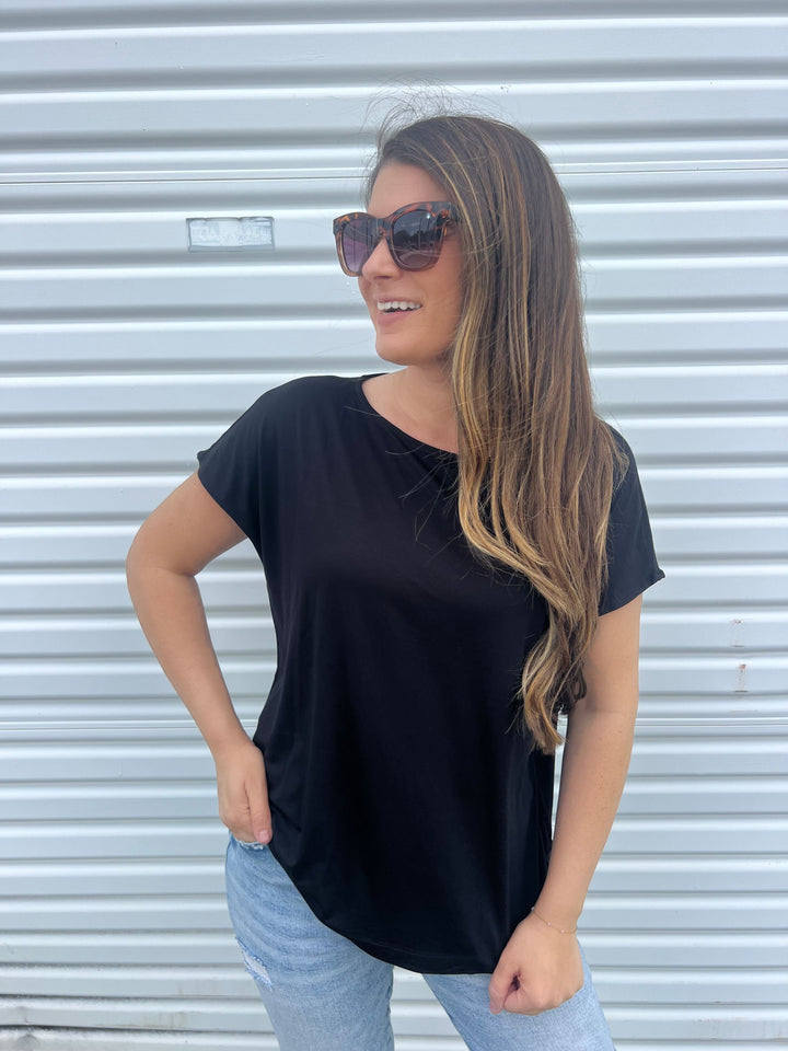 Final Sale: Flirt & Flow Boat Neck Top by Rae Mode