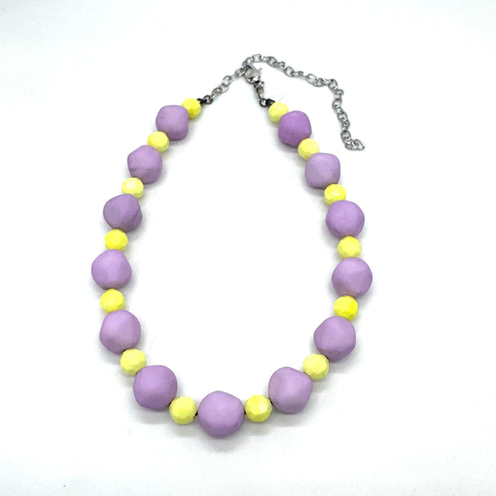 Dayglow Blossom Marco Necklace by Leetie Lovendale (Preorder: Ships in 2-3 Weeks)