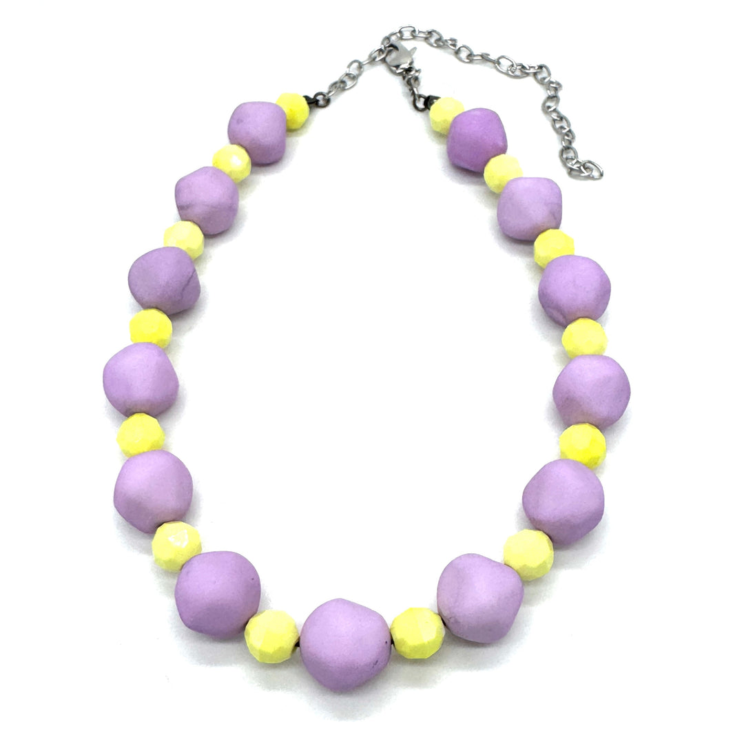 Dayglow Blossom Marco Necklace by Leetie Lovendale (Preorder: Ships in 2-3 Weeks)