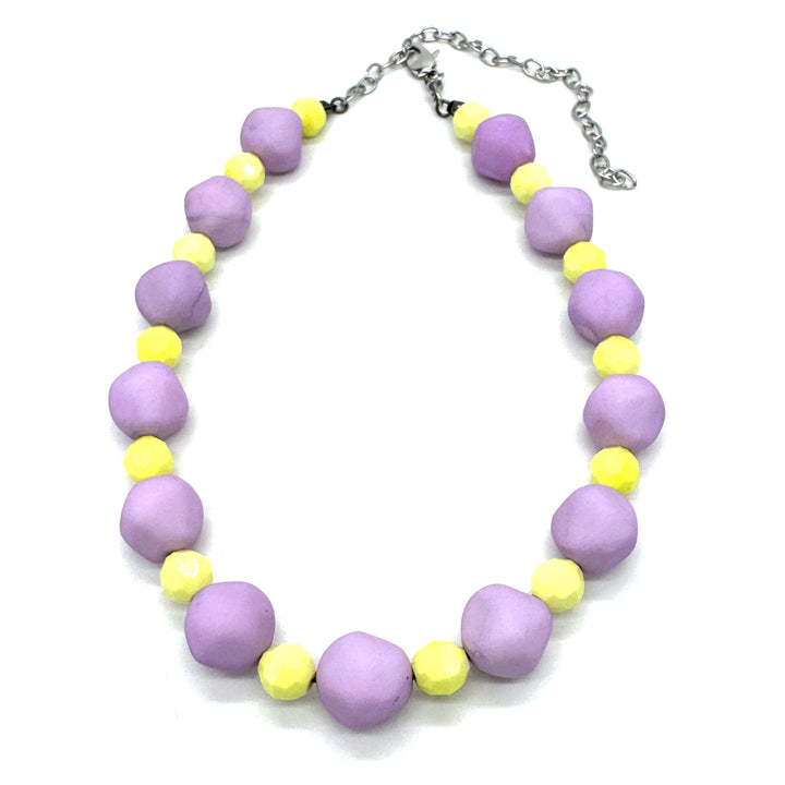 Dayglow Blossom Marco Necklace by Leetie Lovendale (Preorder: Ships in 2-3 Weeks)
