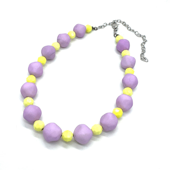Dayglow Blossom Marco Necklace by Leetie Lovendale (Preorder: Ships in 2-3 Weeks)