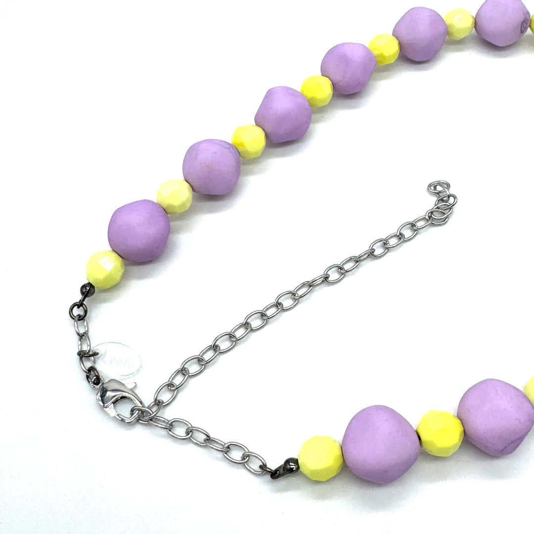 Dayglow Blossom Marco Necklace by Leetie Lovendale (Preorder: Ships in 2-3 Weeks)