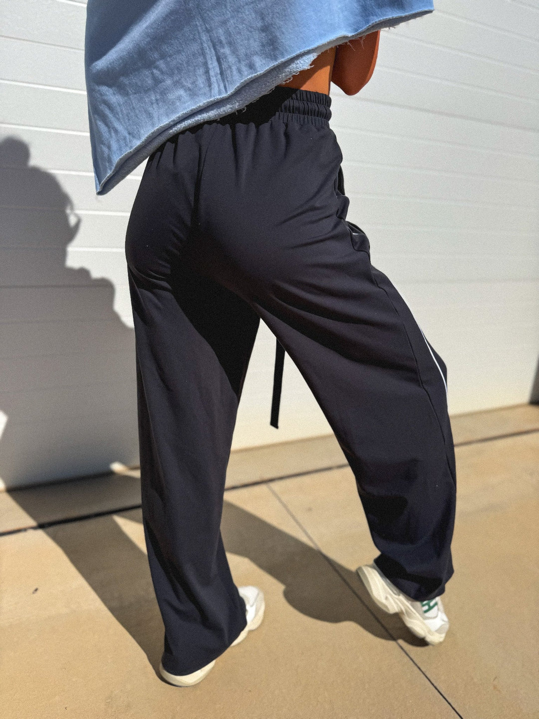 Elevated Cloud Comfort Track Pants in Black by BIRDIE (Ships in 3-4 Weeks)