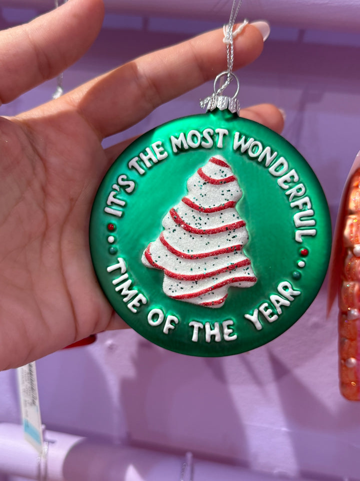 'The Most Wonderful Time Of The Year' Ornament