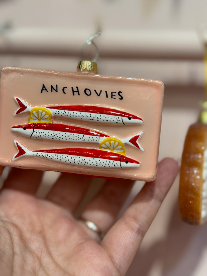 Anchovies Can Ornament