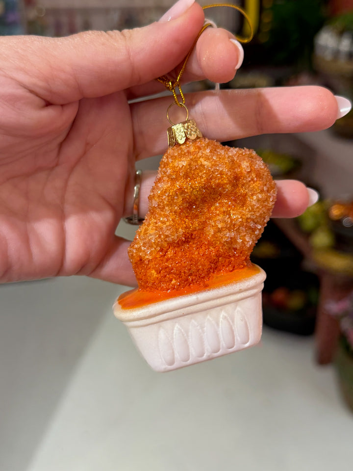 Chicken Nugget With Dipping Sauce Ornament