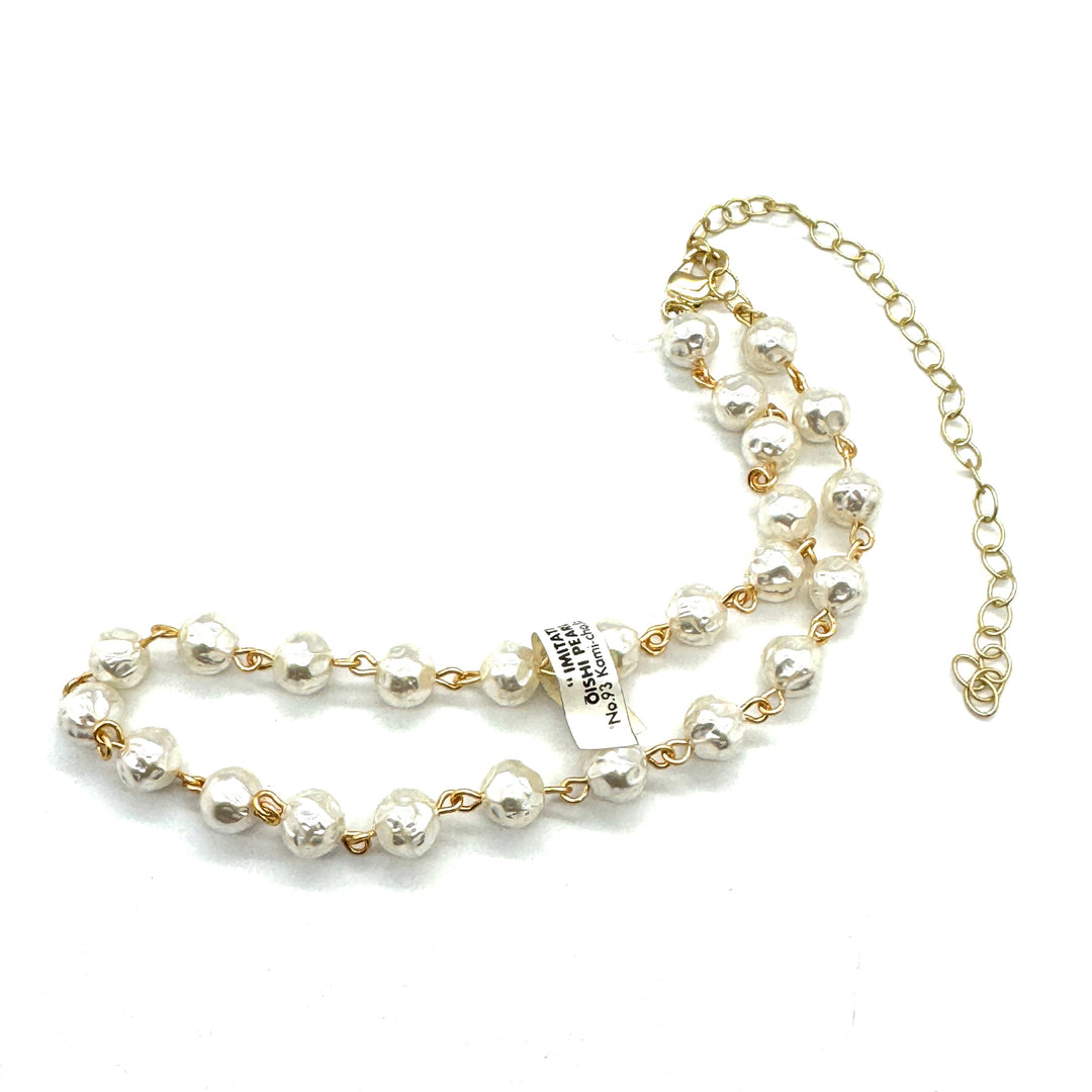 Wabi Pearl Amelia Necklace by Lettie Lovendale (Ships in 2-3 Weeks)