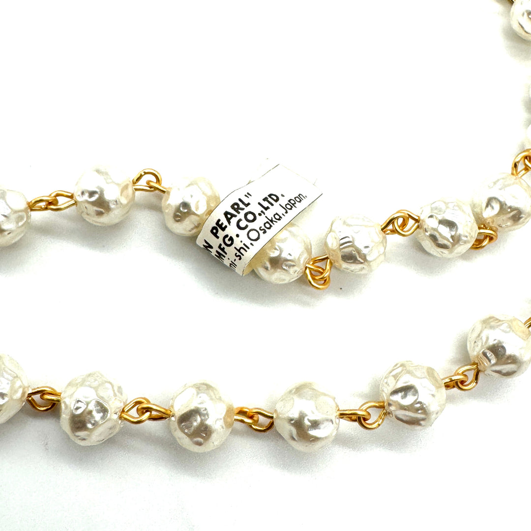 Wabi Pearl Amelia Necklace by Lettie Lovendale (Ships in 2-3 Weeks)