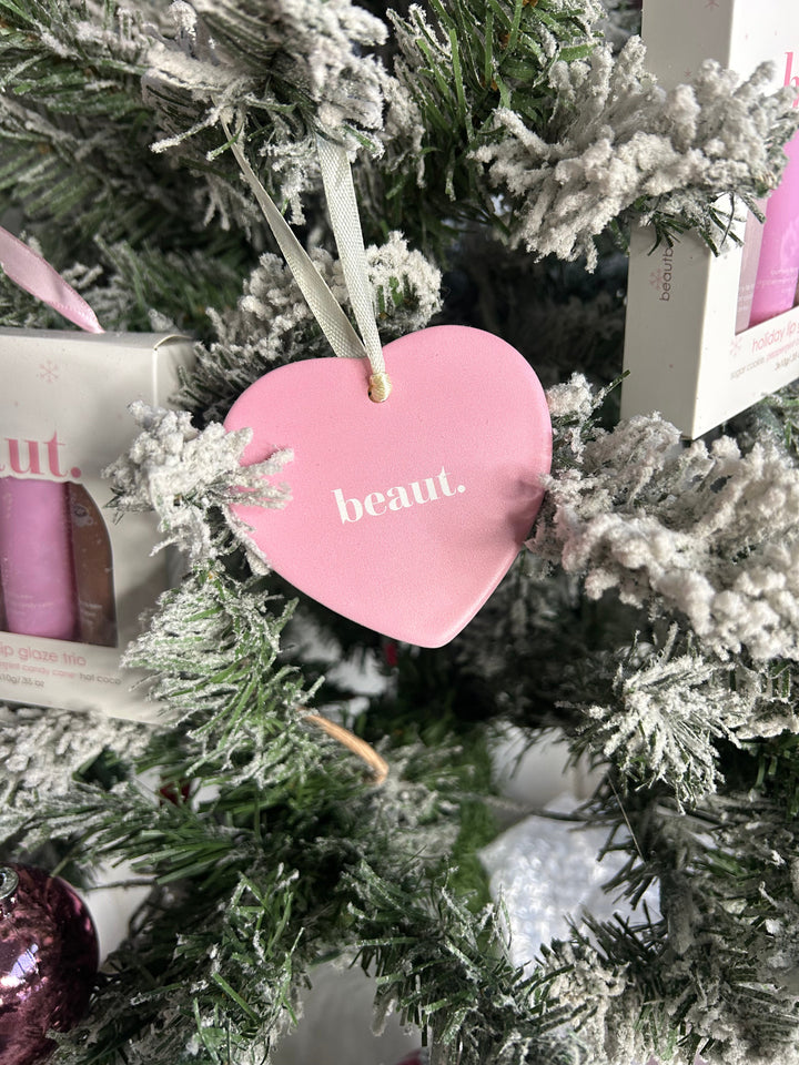 beaut. Christmas ornament by beauty.beautyco (Ships in 3-4 Weeks)