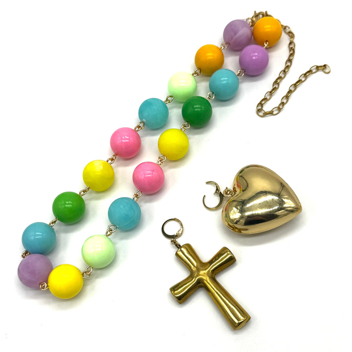 Love Sunday Mornings Necklace by Leetie Lovendale (Preorder: Ships in 2-3 Weeks)