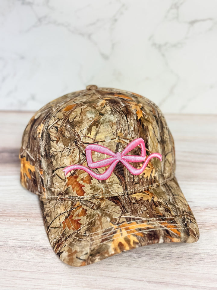 Classic Camo & Bow Women's Hat by Simply Southern