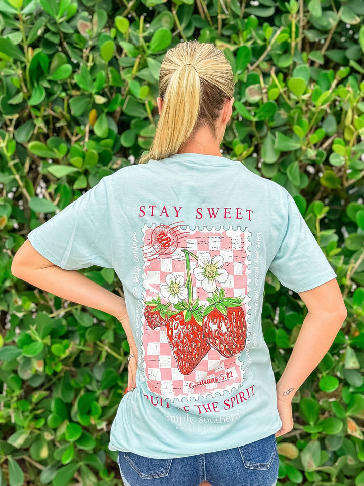 'Fruit Of The Spirit' Strawberry Short Sleeve Tee by Simply Southern