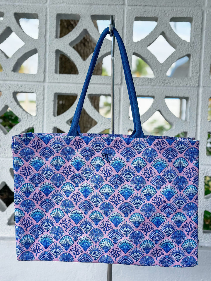 Scallop Shell Seaside Tote by Simply Southern