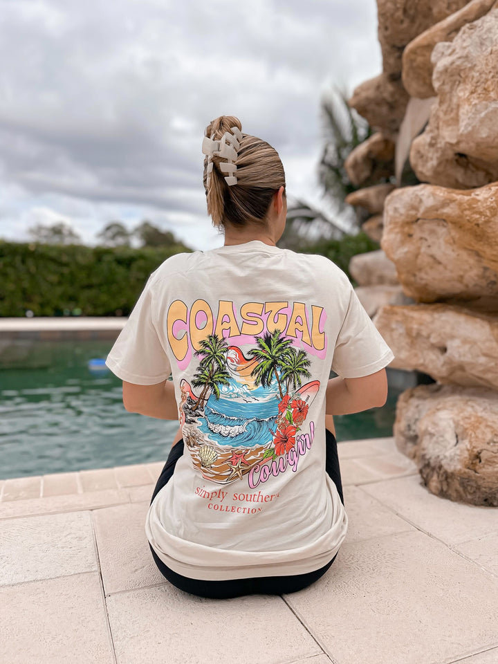 'Coastal Cowgirl' Short Sleeve Tee by Simply Southern