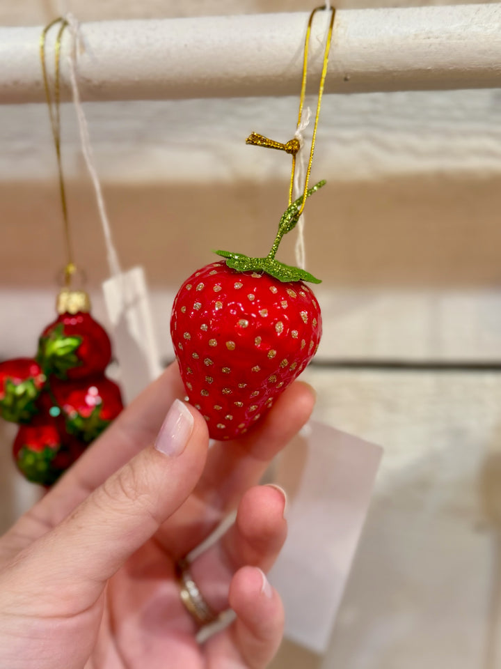 Fresh Strawberry Ornament