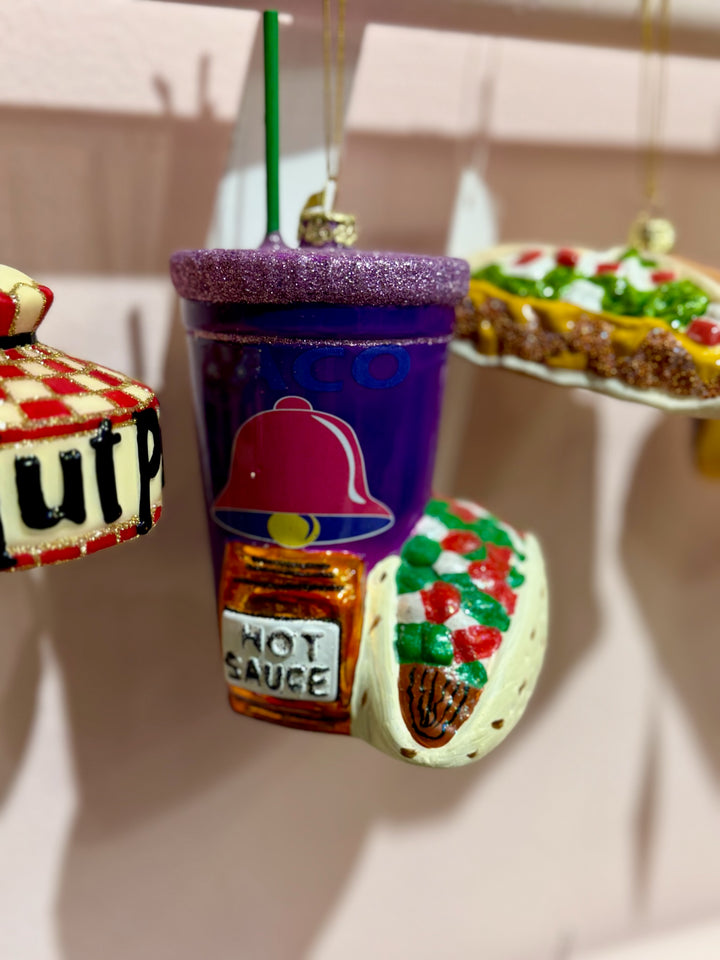 Fast Food Taco Meal Ornament