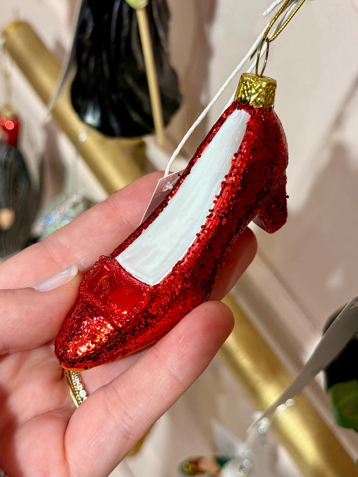 Ruby Red Slipper Ornament