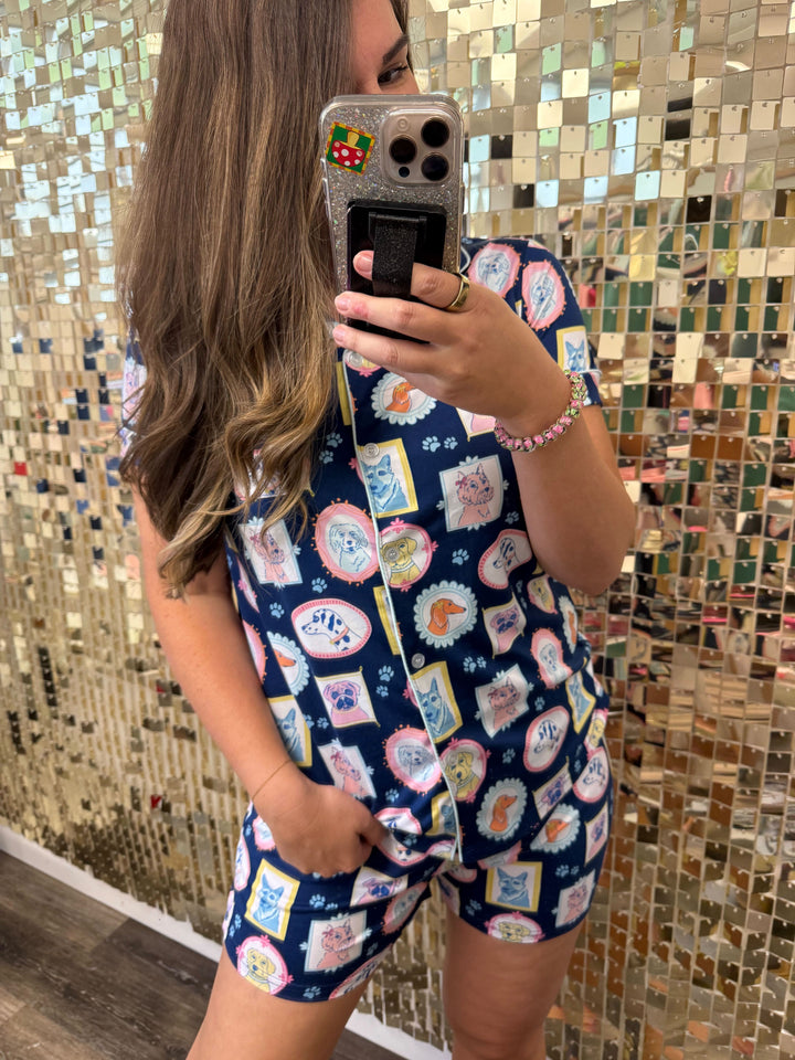 Royal Pups Sleep Shorts