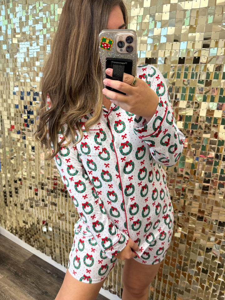 Clara Wreath Sleep Shorts