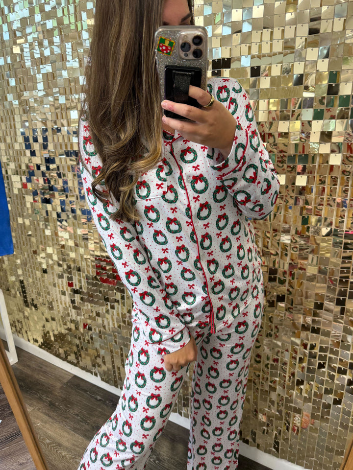 Clara Wreath Sleep Pants