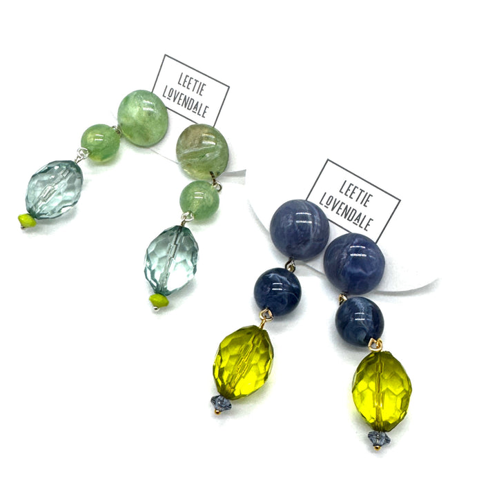 Gem Mirage Earrings by Leetie Lovendale (Preorder: Ships in 2-3 Weeks)