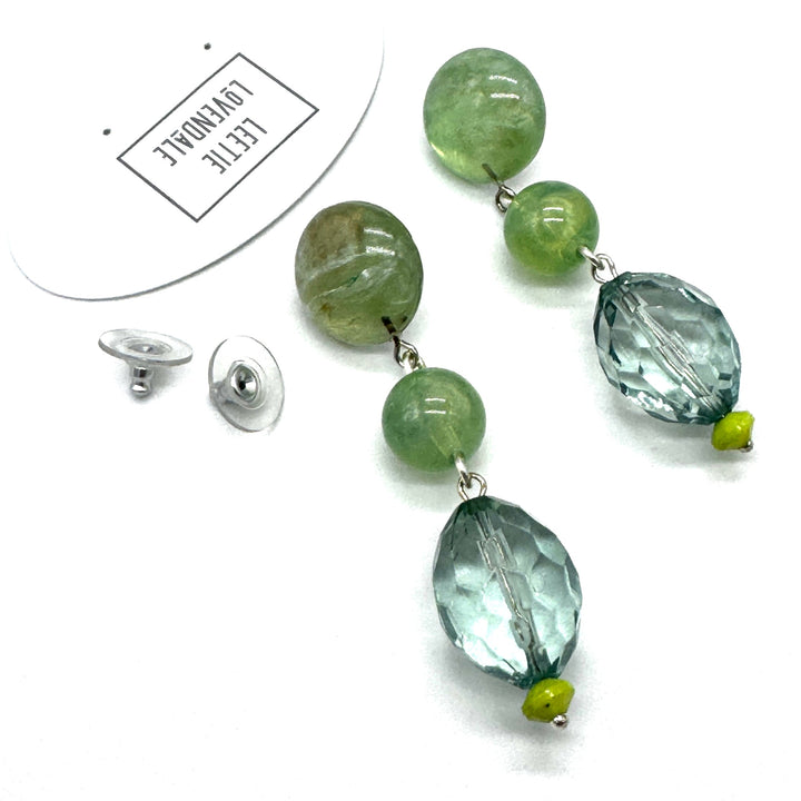 Gem Mirage Earrings by Leetie Lovendale (Preorder: Ships in 2-3 Weeks)