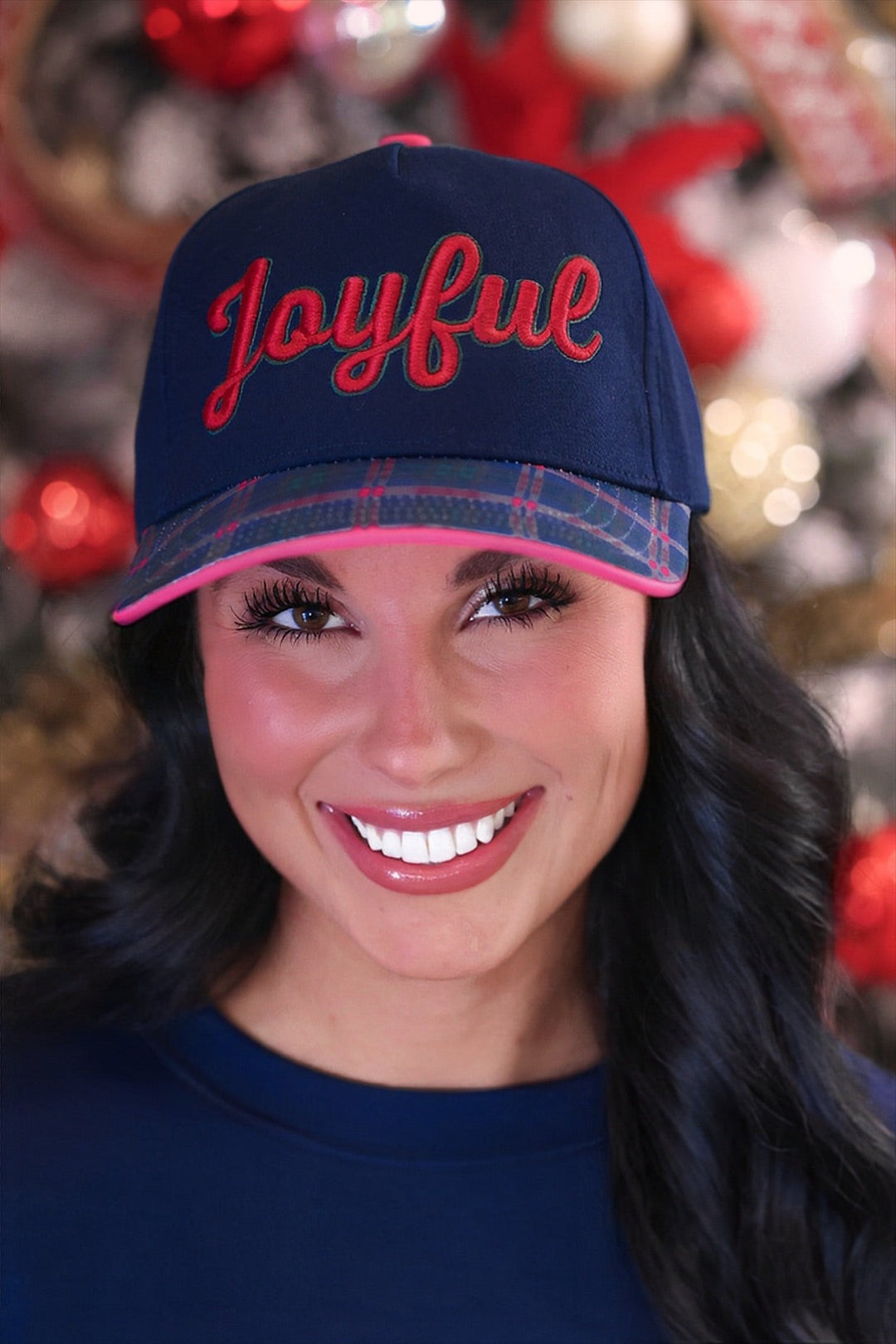 Joyful Plaid Hat by Jess Lea (PREORDER: Ships in October)