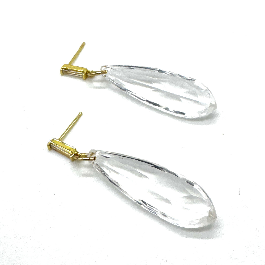 Baguette Brio Earrings by Leetie Lovendale (Preorder: Ships in 2-3 Weeks)