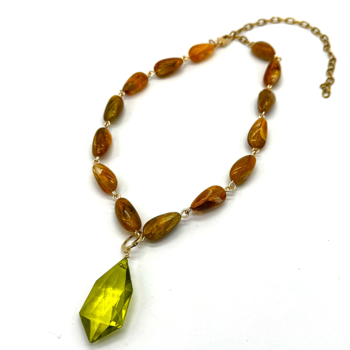 Sunstruck Amelia Necklace by Leetie Lovendale (Ships in 2-3 Weeks)