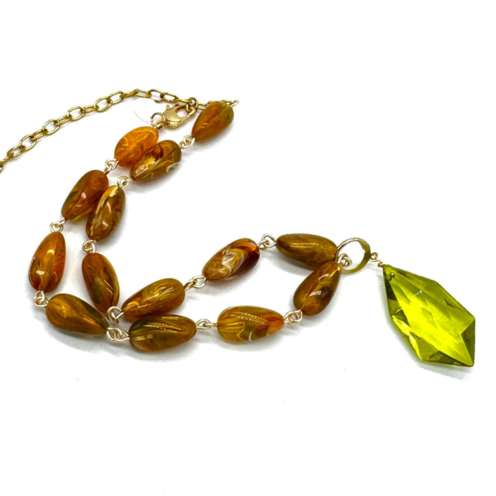 Sunstruck Amelia Necklace by Leetie Lovendale (Ships in 2-3 Weeks)