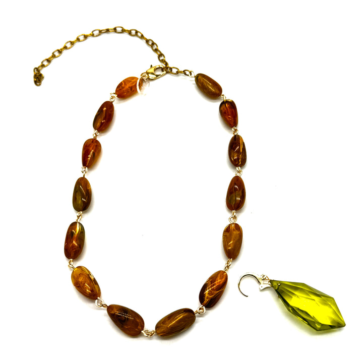 Sunstruck Amelia Necklace by Leetie Lovendale (Ships in 2-3 Weeks)