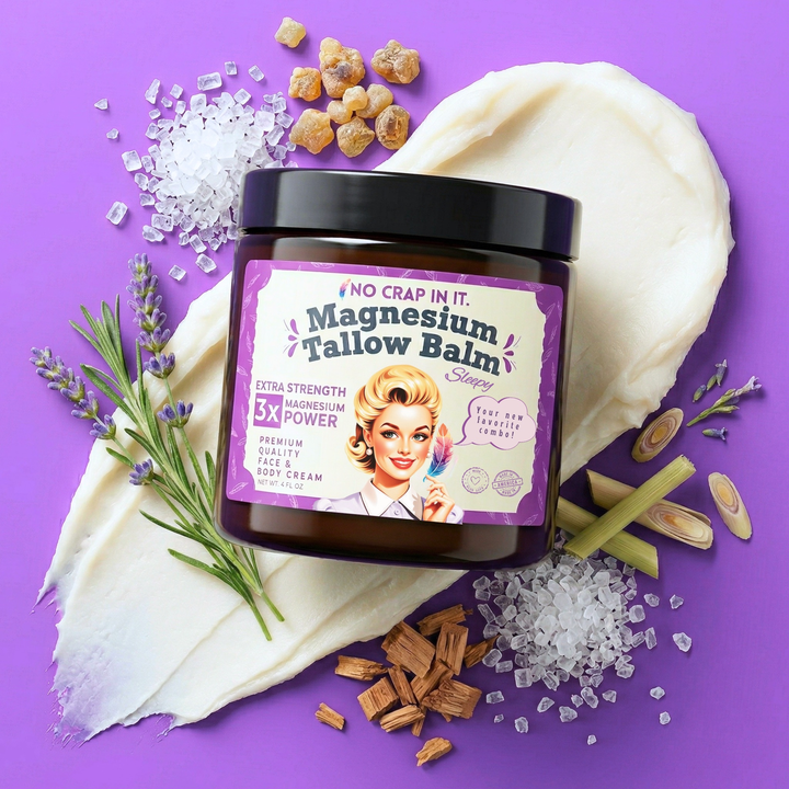 PREORDER: Magnesium Products by No Crap In It (Ships in 3 Weeks)