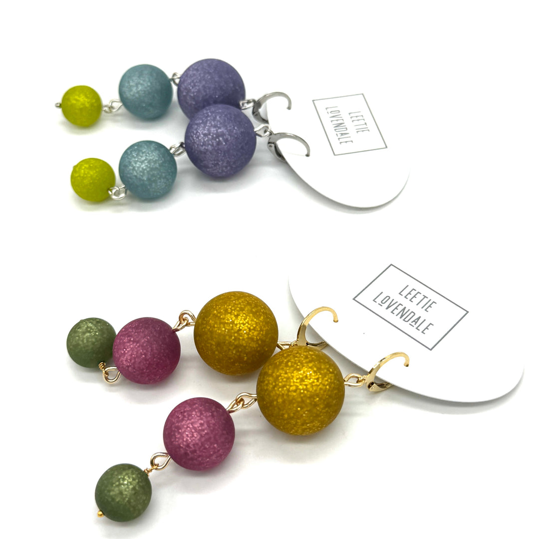 Velvet Stardust Earrings by Lettie Lovendale (Ships in 2-3 Weeks)