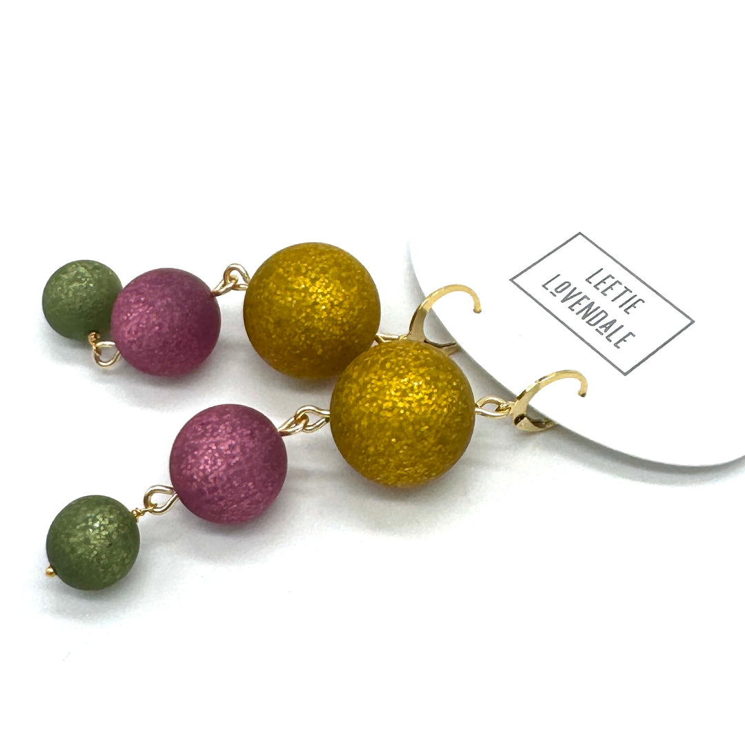 Velvet Stardust Earrings by Lettie Lovendale (Ships in 2-3 Weeks)