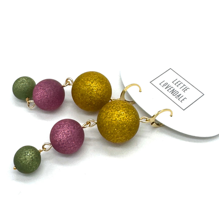Velvet Stardust Earrings by Lettie Lovendale (Ships in 2-3 Weeks)
