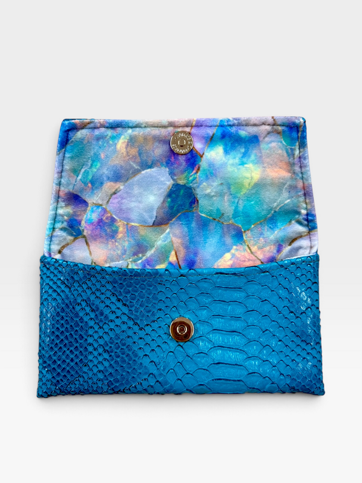 Opalite PrepO Celebration Custom - Luxe Sunglass Case by Makeup Junkie (Ready to Ship)