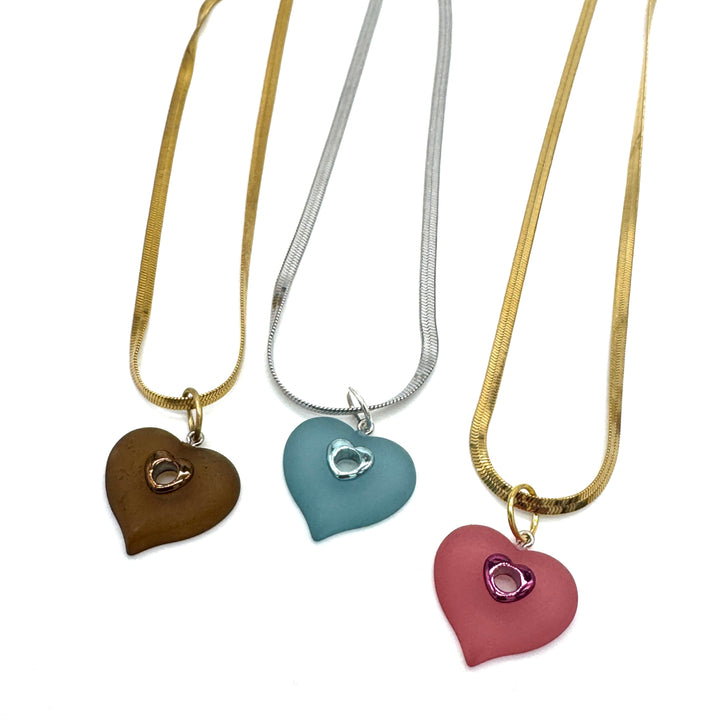 Heartbreaker Necklace by Leetie Lovendale (Ships in 2-3 Weeks)