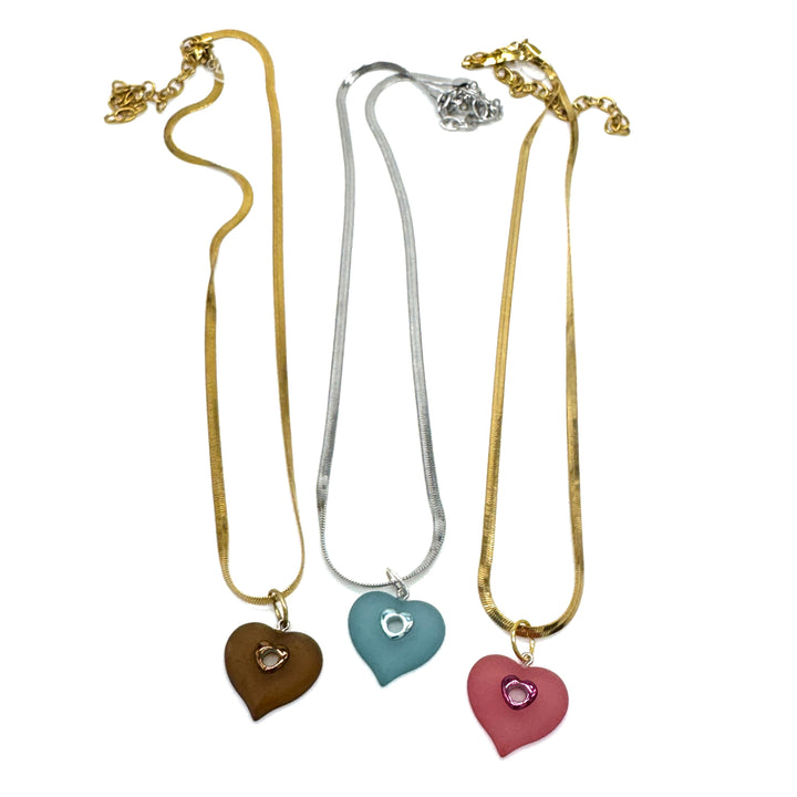 Heartbreaker Necklace by Leetie Lovendale (Ships in 2-3 Weeks)
