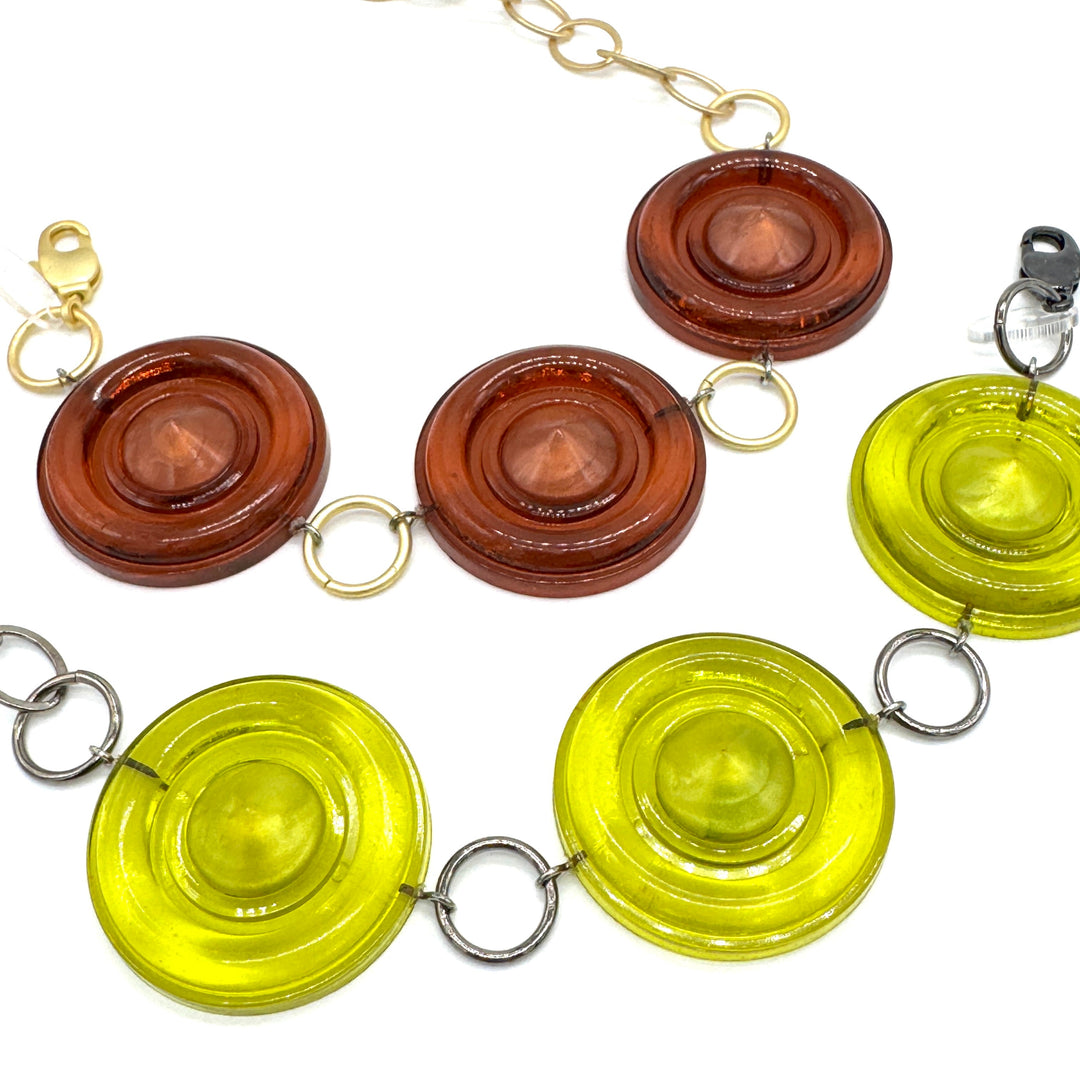 Bullseye Stations Bracelet by Lettie Lovendale (Ships in 2-3 Weeks)