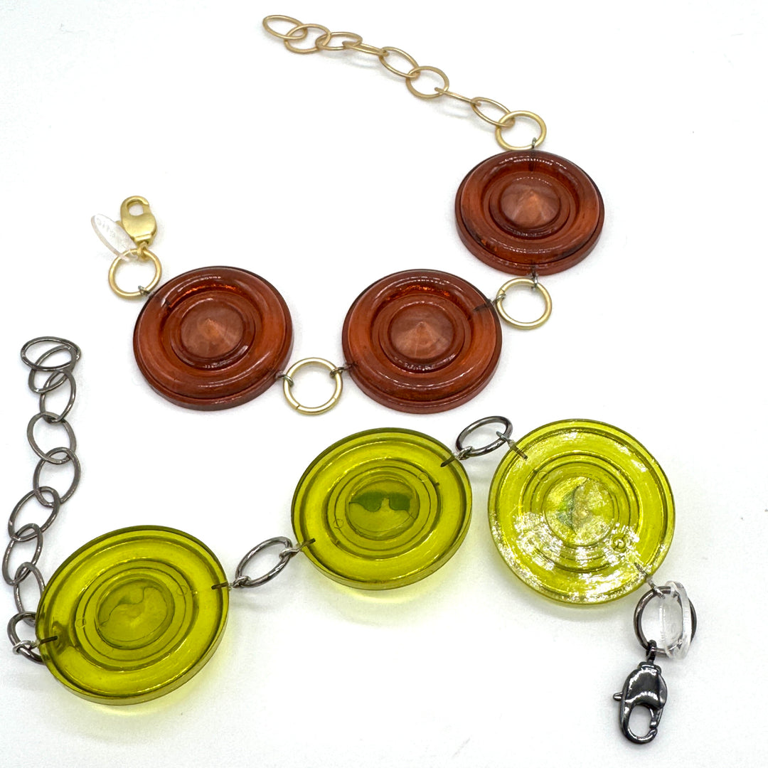 Bullseye Stations Bracelet by Lettie Lovendale (Ships in 2-3 Weeks)