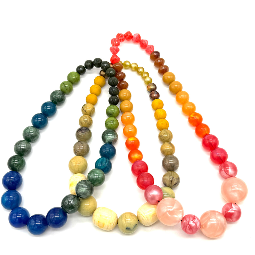 Elemental Energy Stretch Bauble Necklace by Lettie Lovendale (Ships in 2-3 Weeks)
