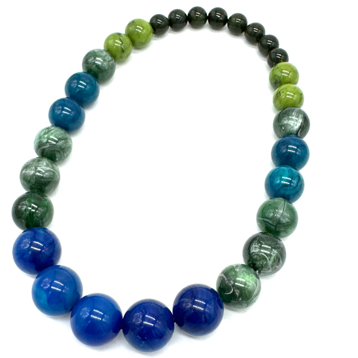 Elemental Energy Stretch Bauble Necklace by Lettie Lovendale (Ships in 2-3 Weeks)