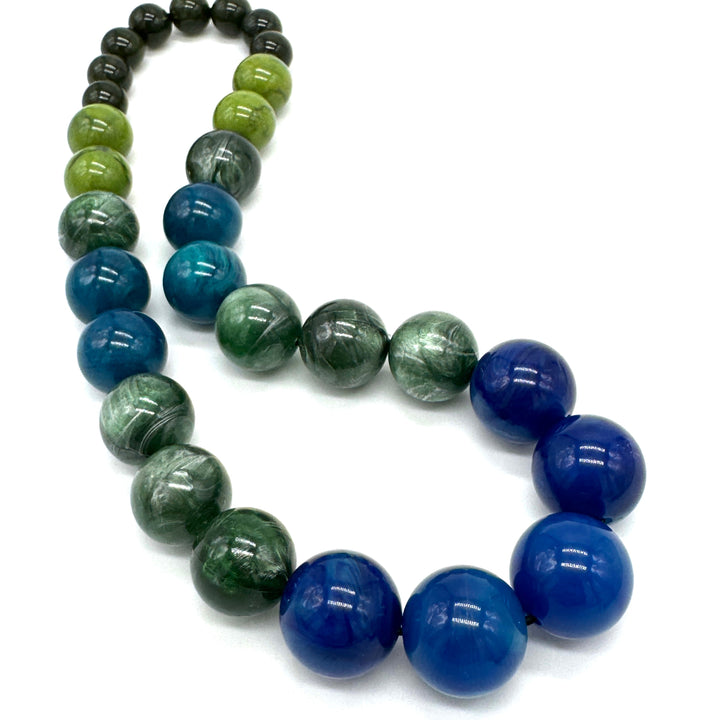 Elemental Energy Stretch Bauble Necklace by Lettie Lovendale (Ships in 2-3 Weeks)