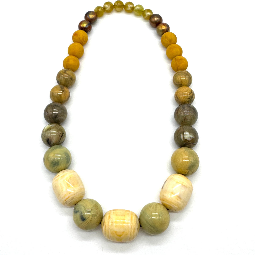 Elemental Energy Stretch Bauble Necklace by Lettie Lovendale (Ships in 2-3 Weeks)