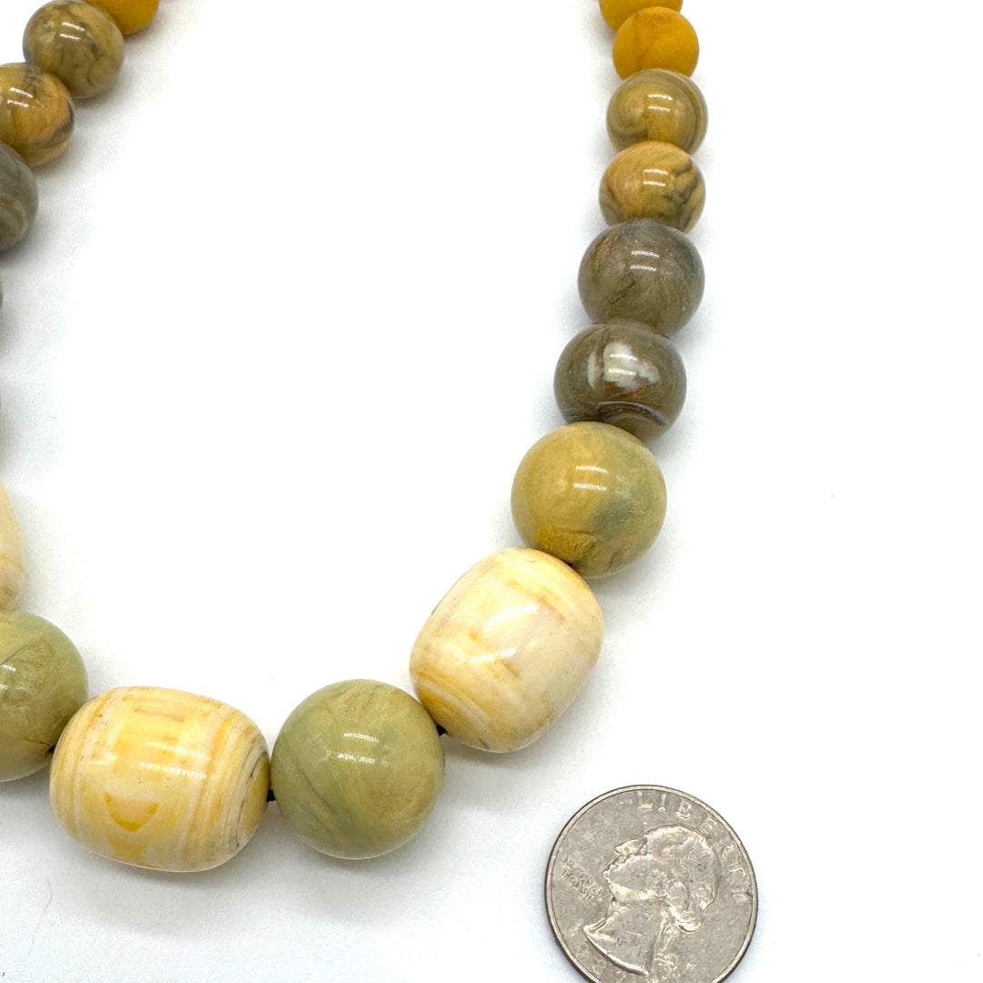 Elemental Energy Stretch Bauble Necklace by Lettie Lovendale (Ships in 2-3 Weeks)