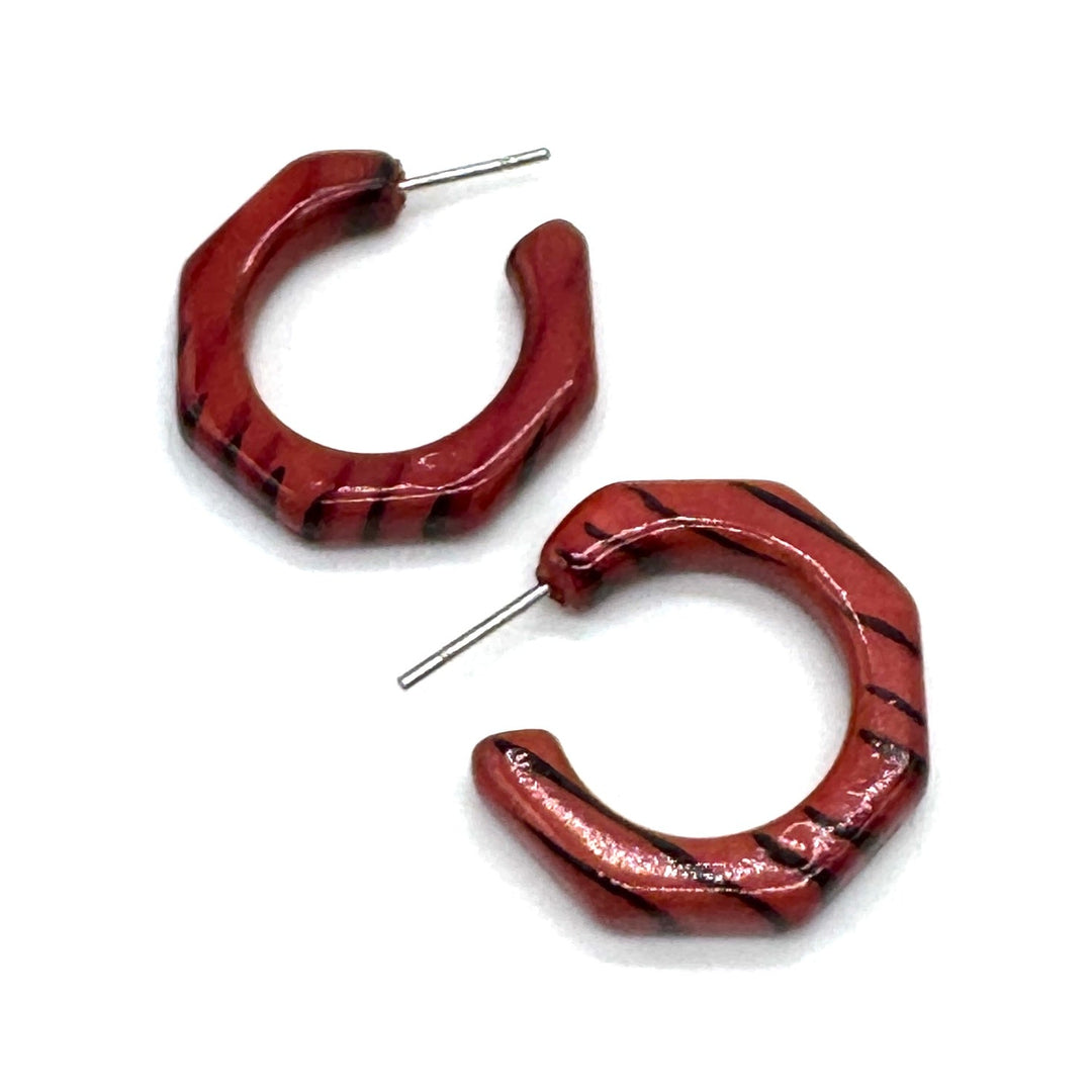 Baby Kay Hoop Earrings by Lettie Lovendale (Ships in 2-3 Weeks)