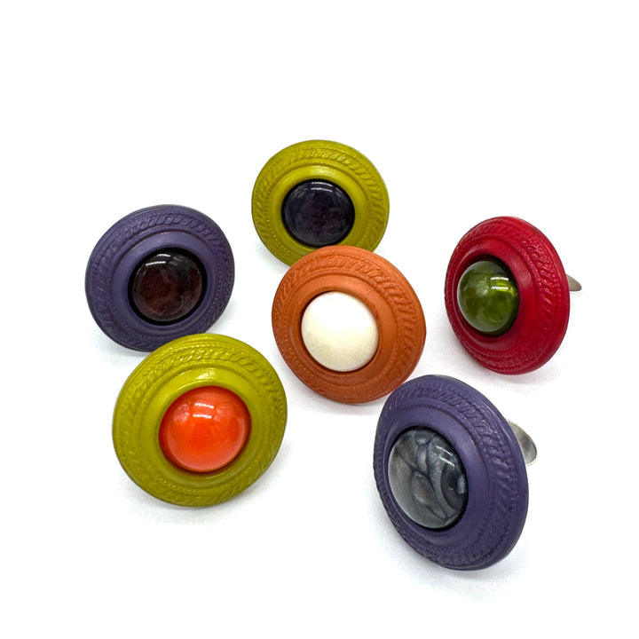 Harvest Moon Cocktail Rings by Lettie Lovendale (Ships in 2-3 Weeks)