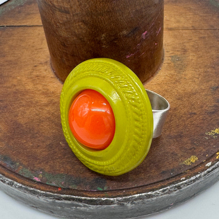 Harvest Moon Cocktail Rings by Lettie Lovendale (Ships in 2-3 Weeks)