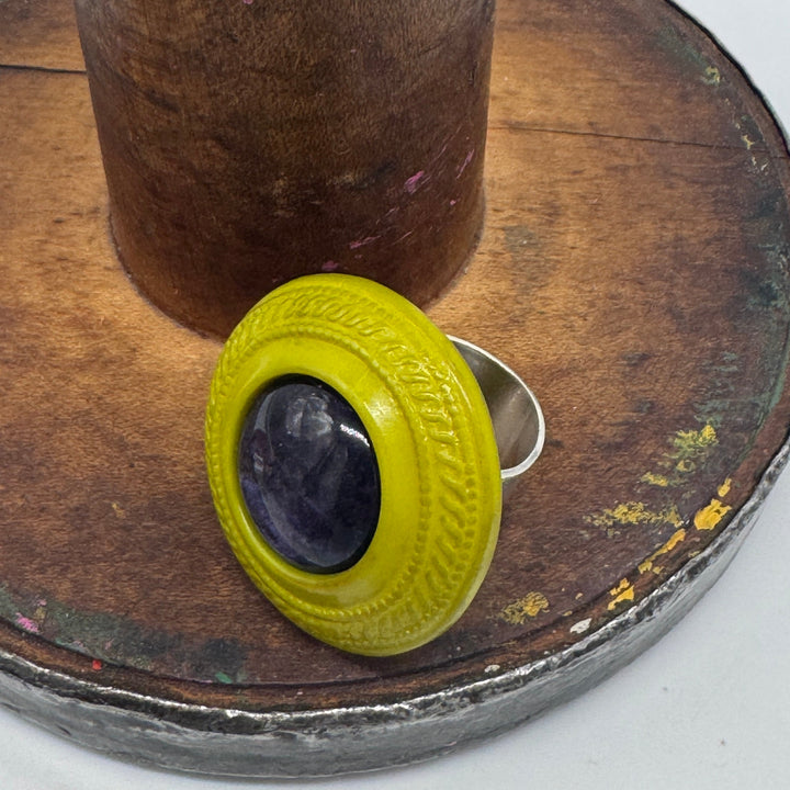 Harvest Moon Cocktail Rings by Lettie Lovendale (Ships in 2-3 Weeks)
