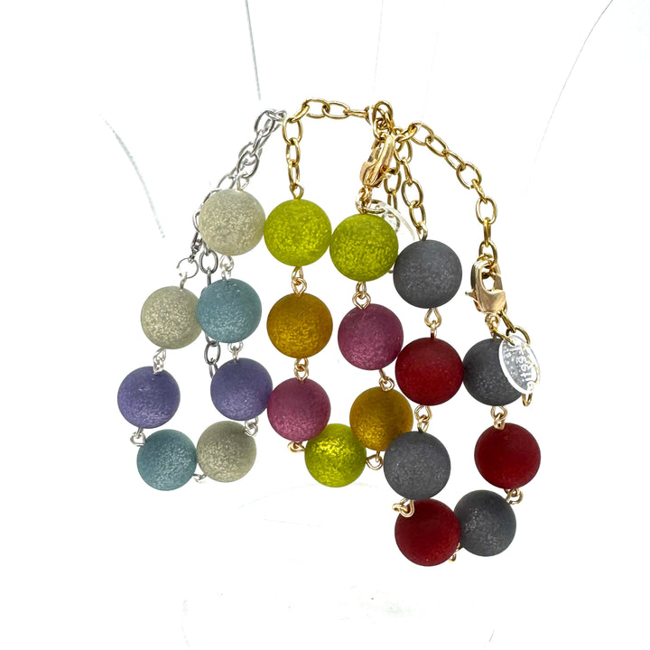 Italian Ice Glitter Bracelets by Lettie Lovendale (Ships in 2-3 Weeks)